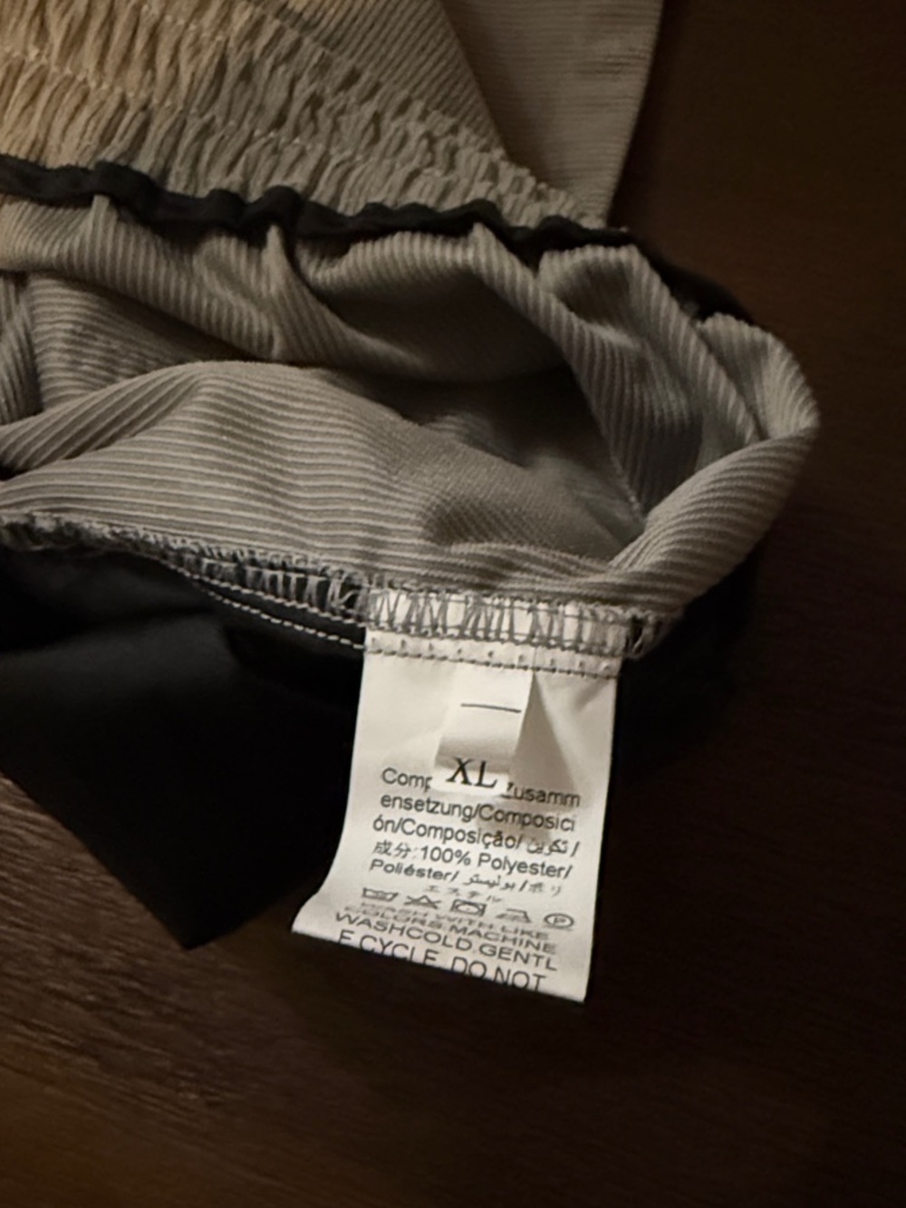 Constitution Men's Light Gray Drawstring Corduroy Pants XL - Picture 6 of 6